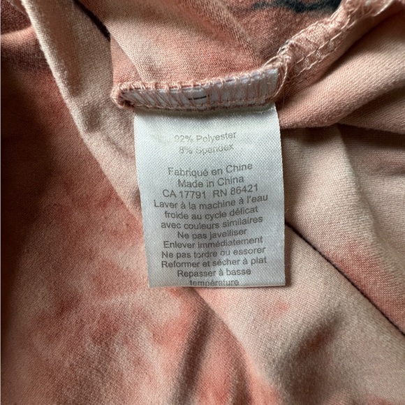 KYODAN | NWOT TIE-DYED SOFT JERSEY LOUNGE CROP OVERSIZED HOODIE | MEDIUM - Picture 9 of 9